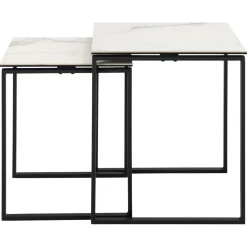 Benz Satsbord 55x50x50 cm Vit Keramik