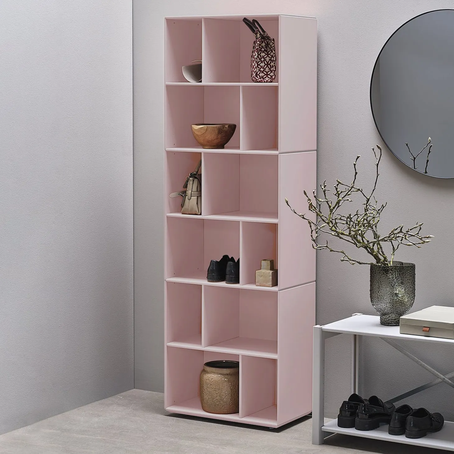 Beverly Quadrant-hylla Rosa