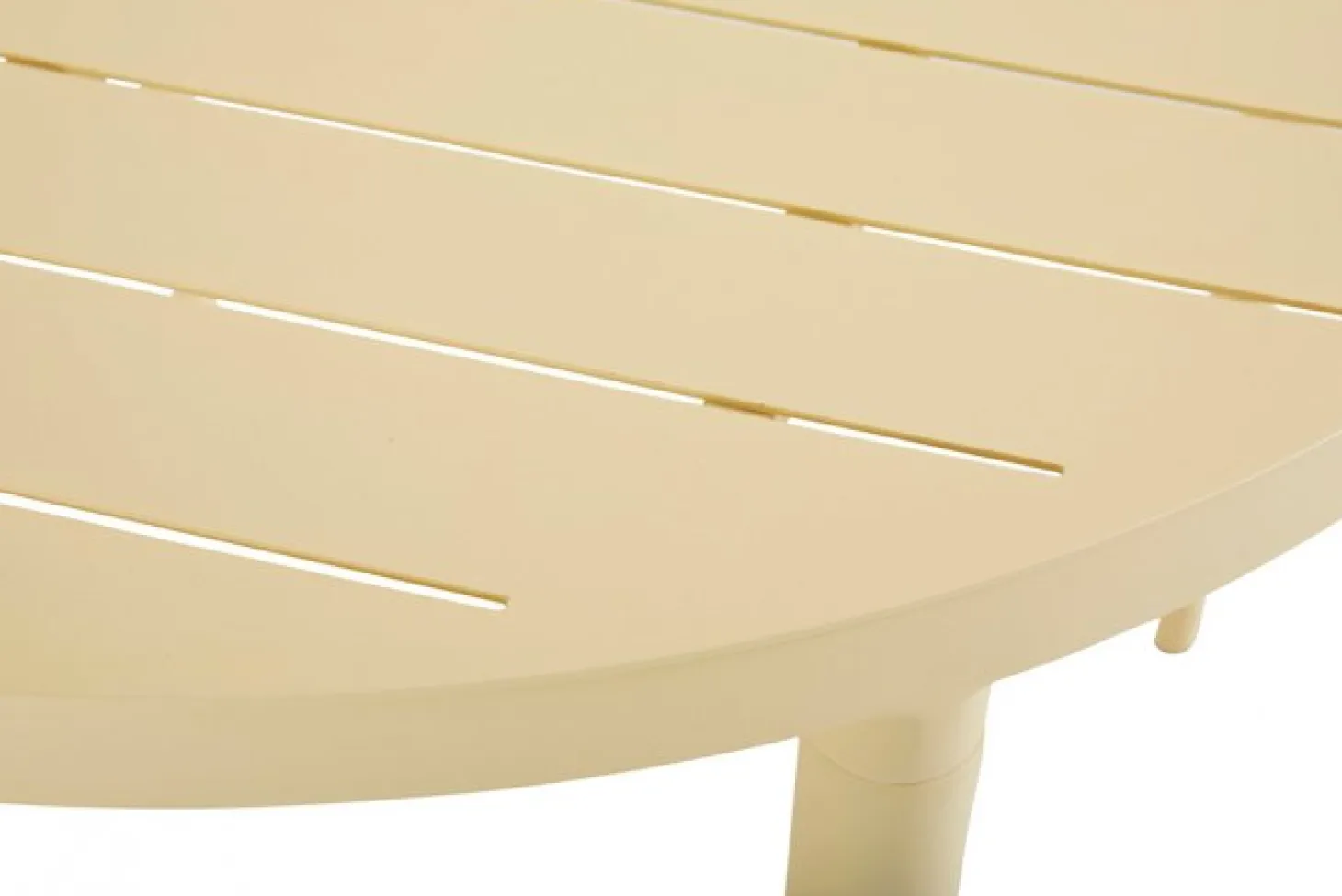 Bigby Matbord Rund 100 cm Lemon