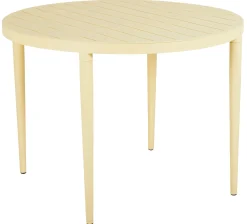 Bigby Matbord Rund 100 cm Lemon