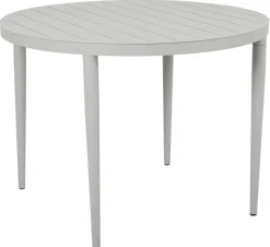 Bigby Matbord Rund 100 cm Light Grey