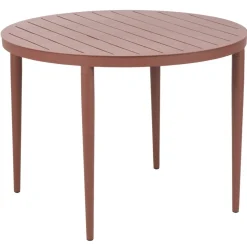 Bigby Matbord Runt Ø100 cm Zin Red