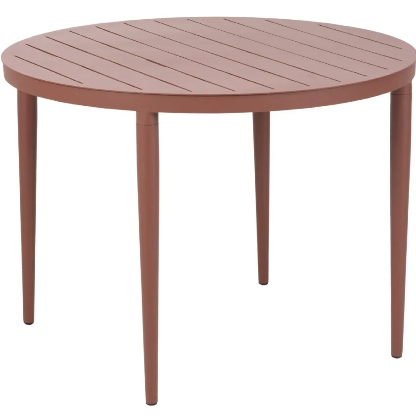 Bigby Matbord Runt Ø100 cm Zin Red