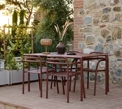 Bliss Bord 133x80 cm Desert Red