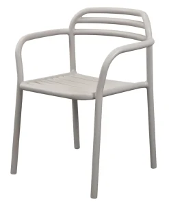 Bliss Matgrupp - Bord 80x80 cm + 2 st Karmstolar Sand