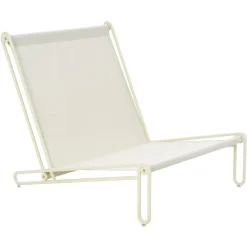 Blixt Loungefåtölj Pearl White/Teddy Orange