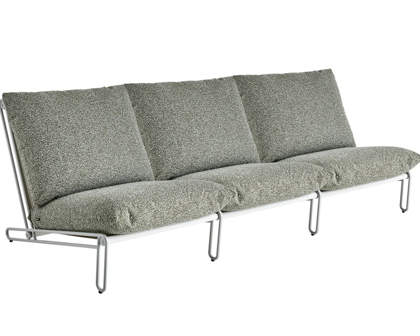 Blixt 3-sits soffa Light Grey/Verde
