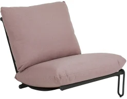 Blixt Sittdel Svart/Rosa