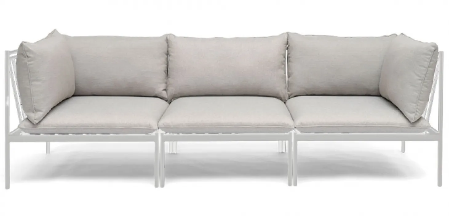 Bolmsö 3-sits Soffa Vit