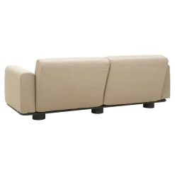 Bolster 2,5-sits Soffa 209x94 cm Antracit/Teddy Beige