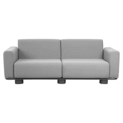 Bolster 2,5-sits Soffa 209x94 cm Antracit/Teddy Grey