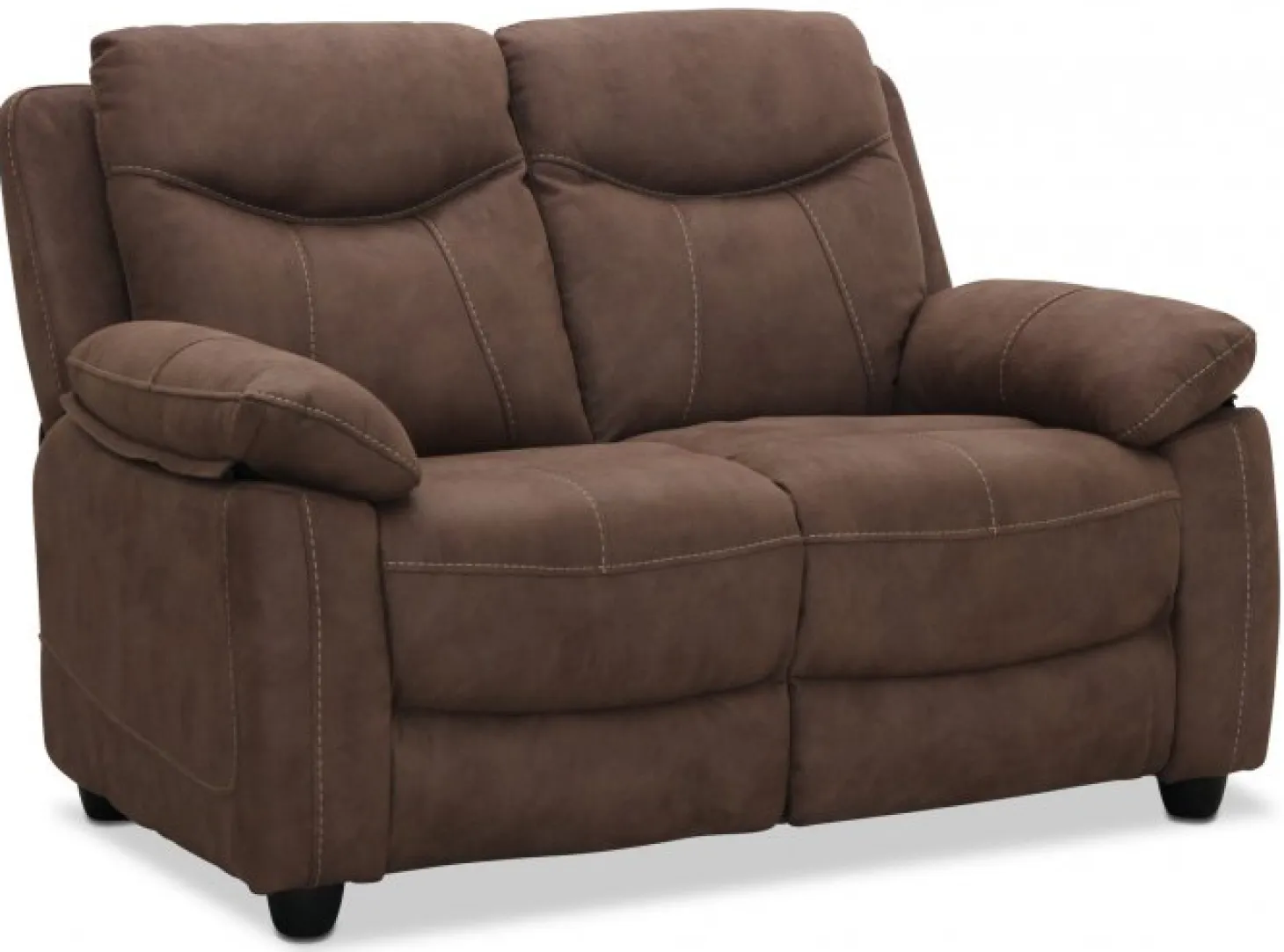 Boston 2-sits Soffa Brunt Tyg