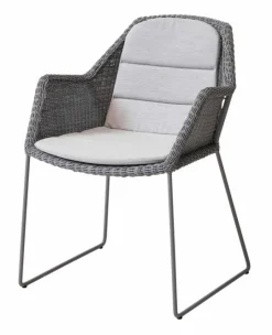 Breeze Karmstol Ljusgrå