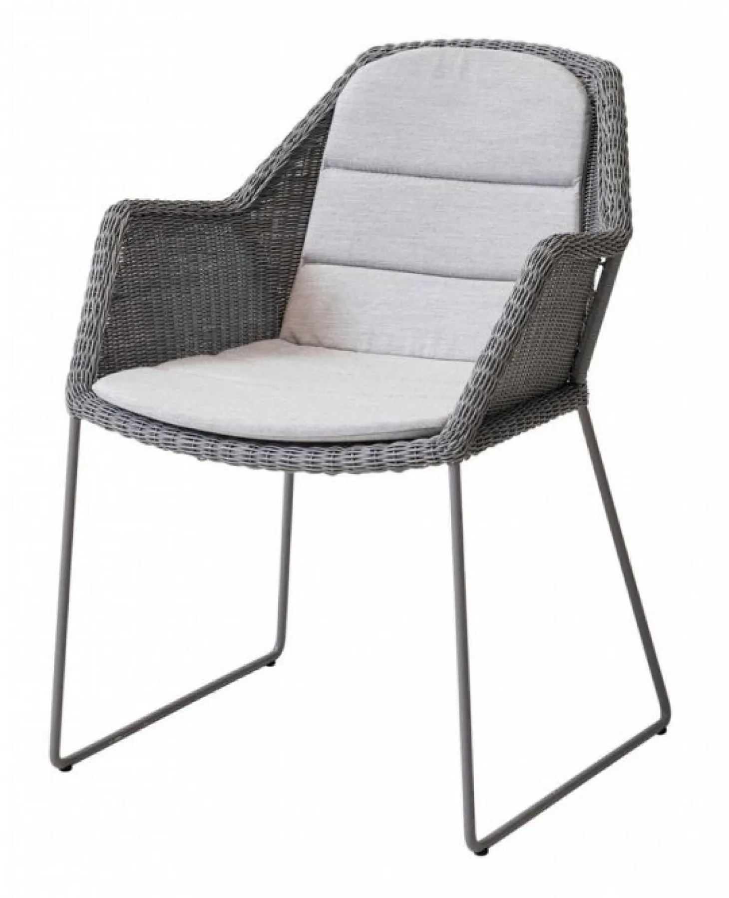 Breeze Karmstol Ljusgrå