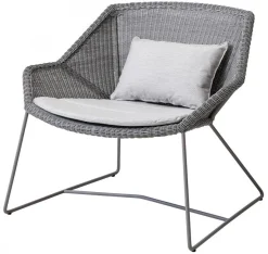 Breeze Loungefåtölj Light Grey
