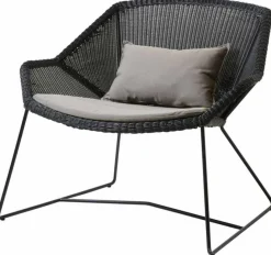 Breeze Loungefåtölj Svart