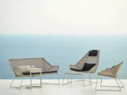 Breeze Loungefåtölj Vit