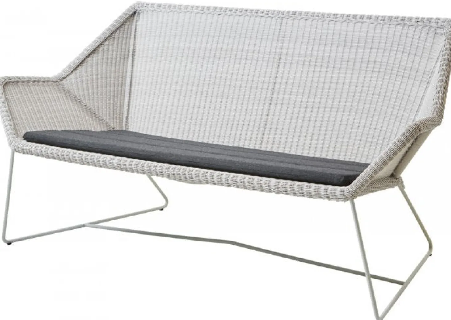 Breeze 2-Sits Soffa Vit