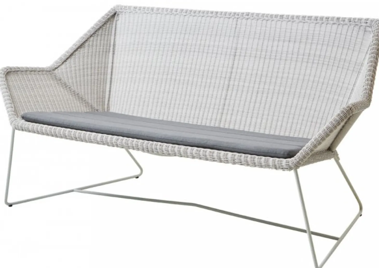 Breeze 2-Sits Soffa Vit