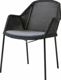 Breeze Stapelbar Karmstol Svart