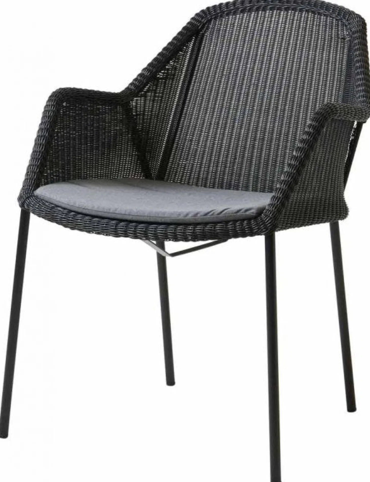 Breeze Stapelbar Karmstol Svart