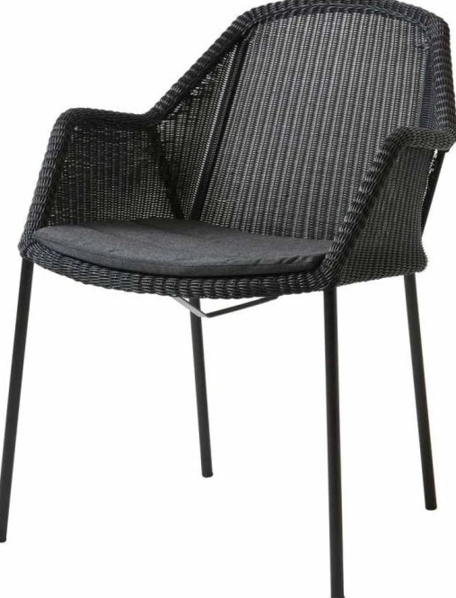 Breeze Stapelbar Karmstol Svart