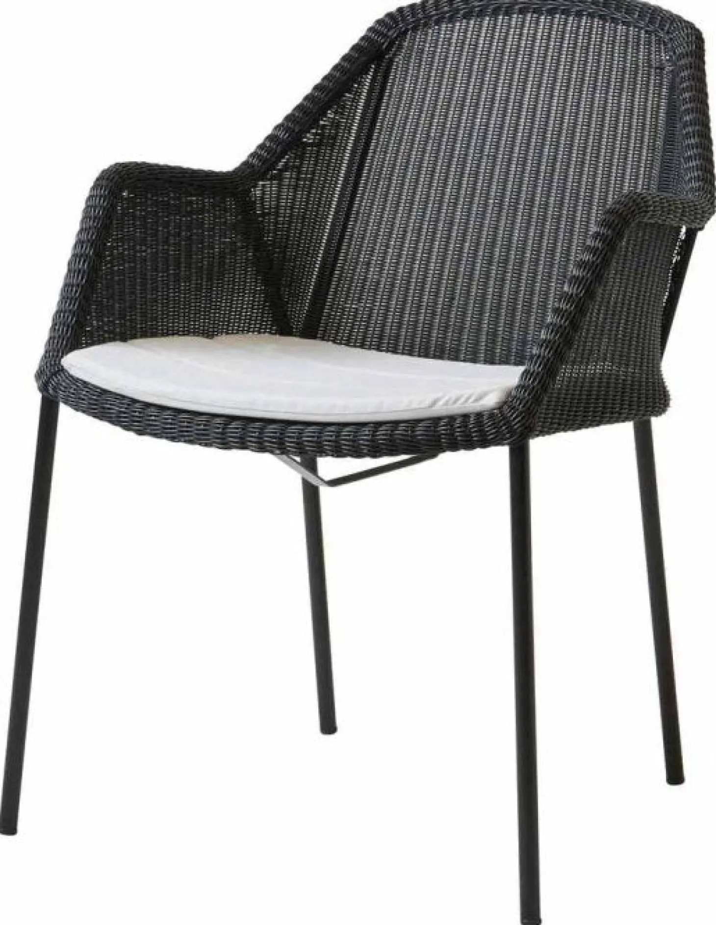 Breeze Stapelbar Karmstol Svart