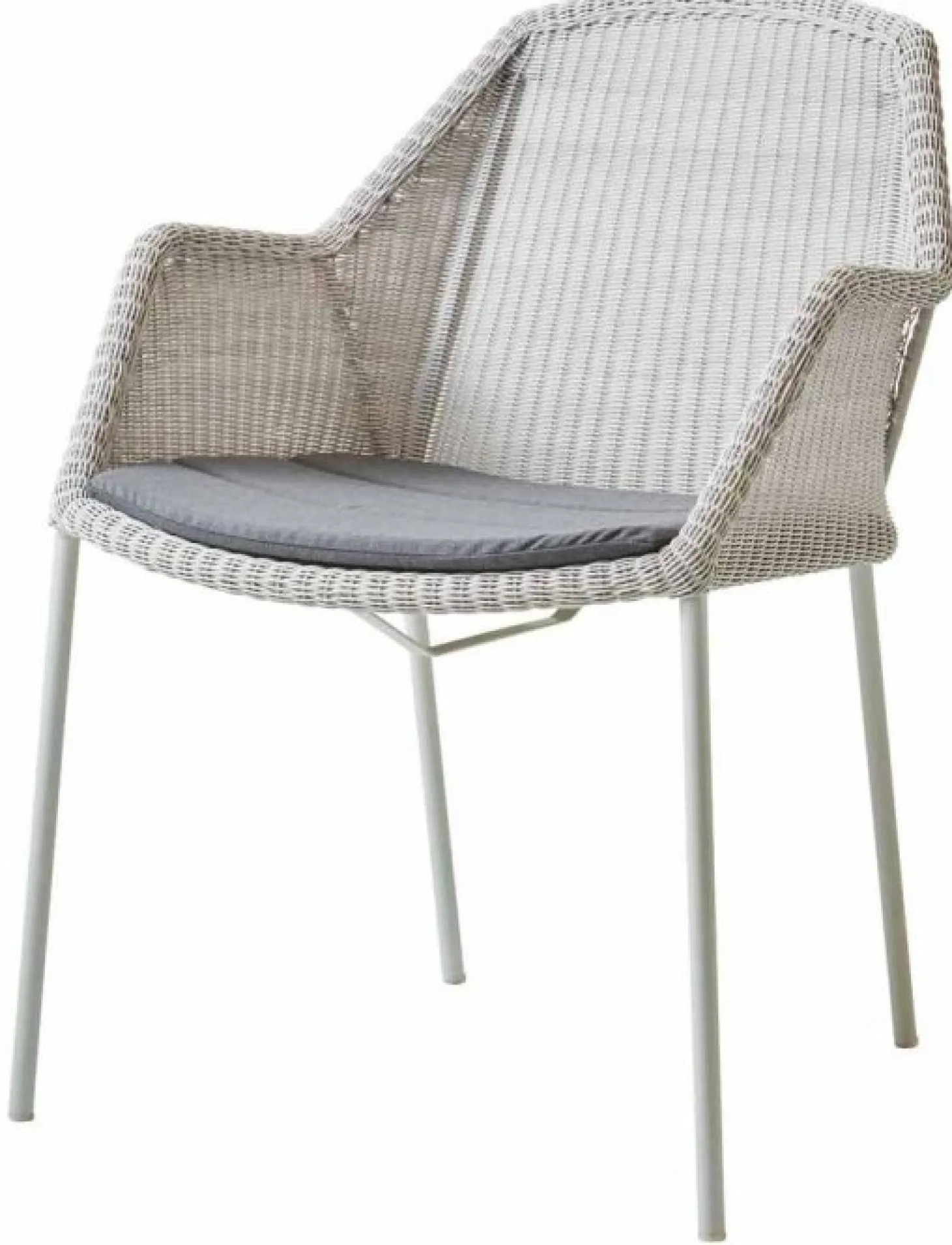 Breeze Stapelbar Karmstol Vit