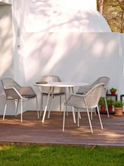 Breeze Stapelbar Karmstol Vit