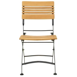 Brewer Matgrupp 160 cm Teak/Svart