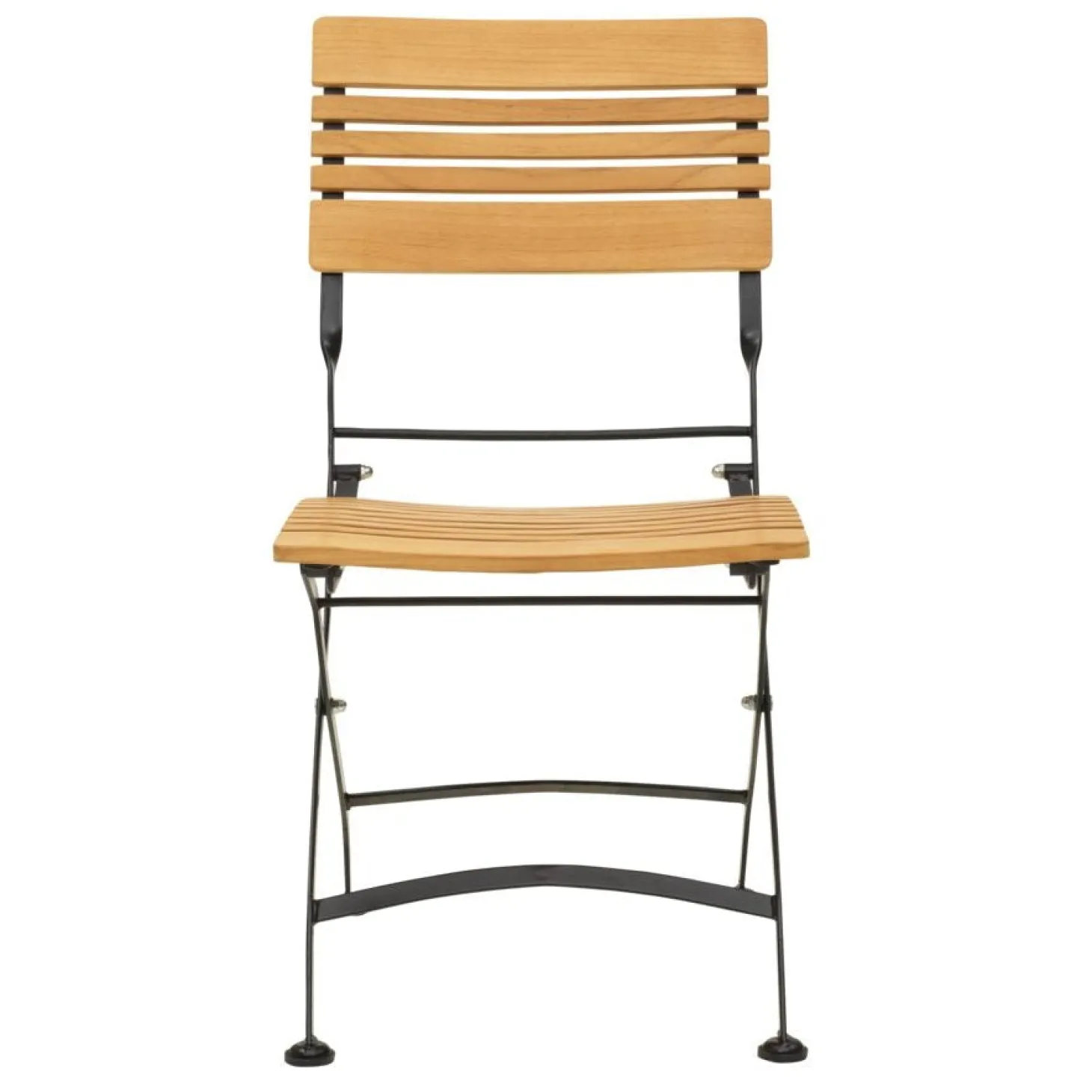 Brewer Matgrupp 160 cm Teak/Svart