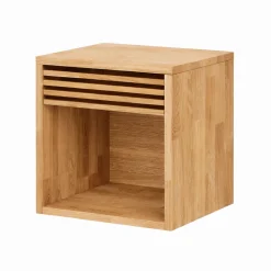 Broholm Nattduksbord 40x40 cm Oljad Ek