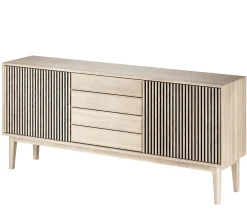 Broholm Sideboard Lameller 183x81 cm Vitoljad Ek
