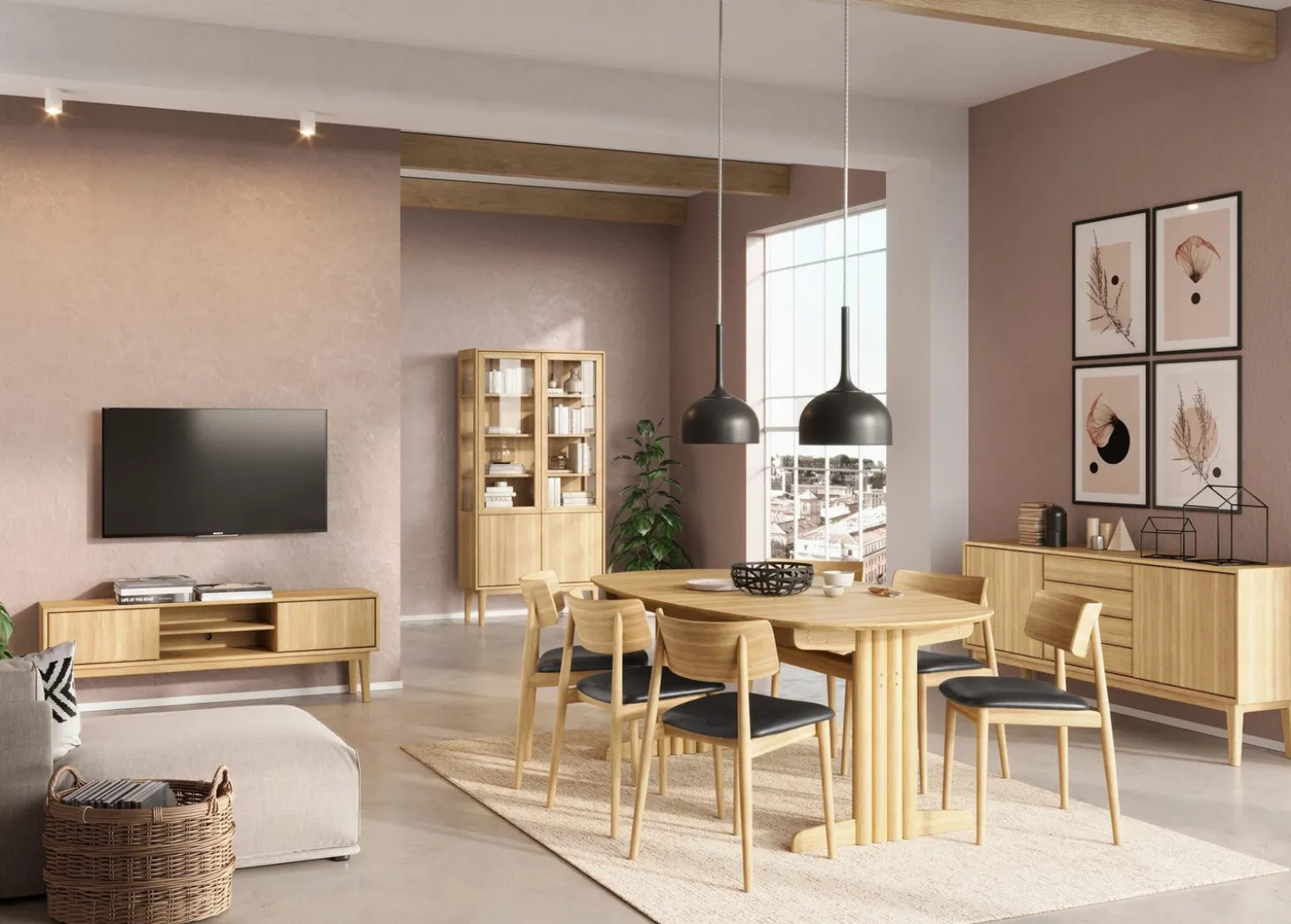 Broholm Solid Sideboard 183x81 cm Oljad Ek
