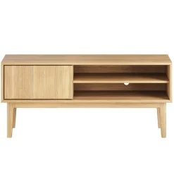 Broholm Solid TV-bänk 124x55 cm Oljad Ek