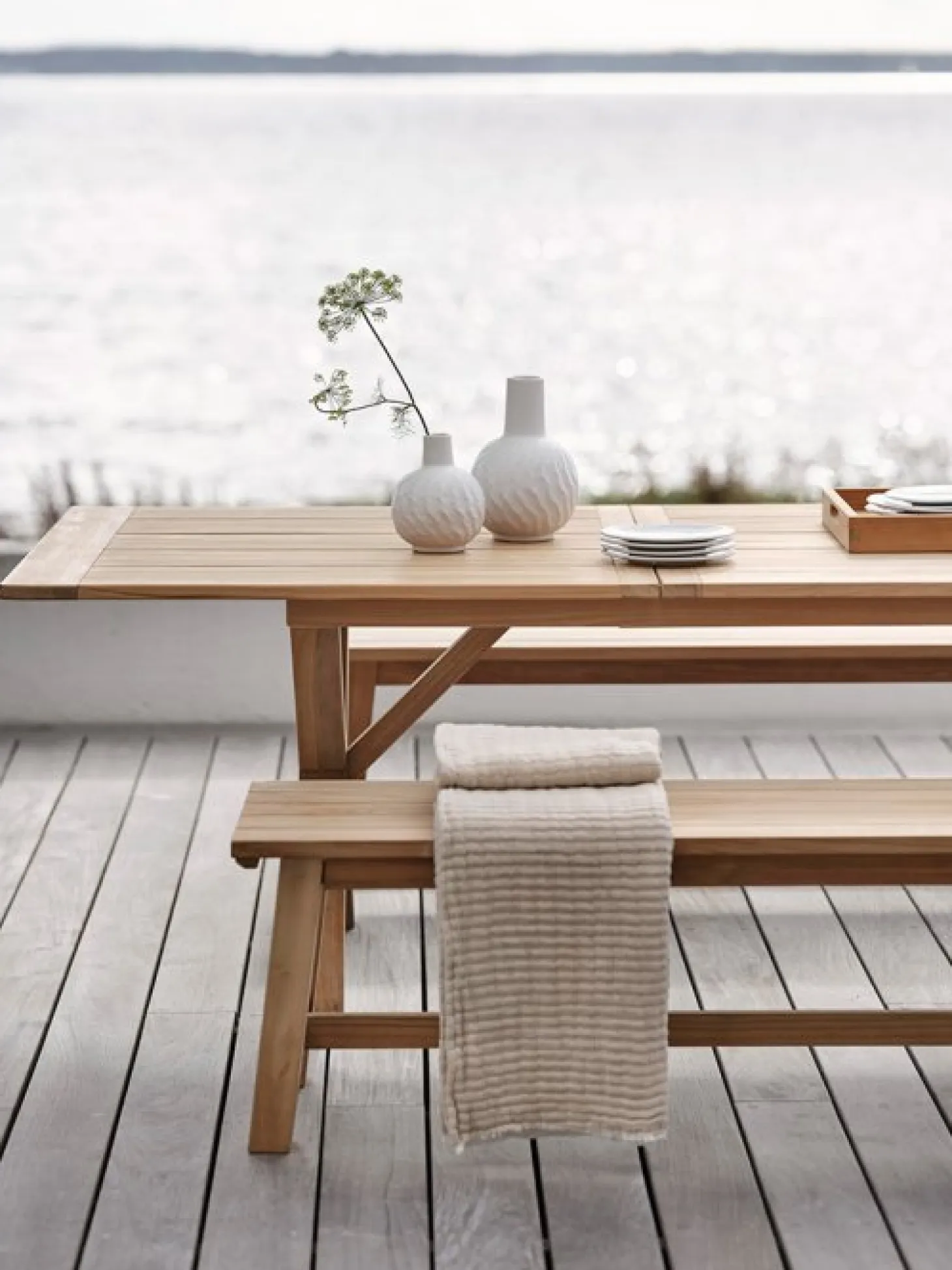 Brutus Bord 100x200-265 cm Teak
