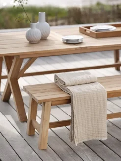 Brutus Bord 100x200-265 cm Teak
