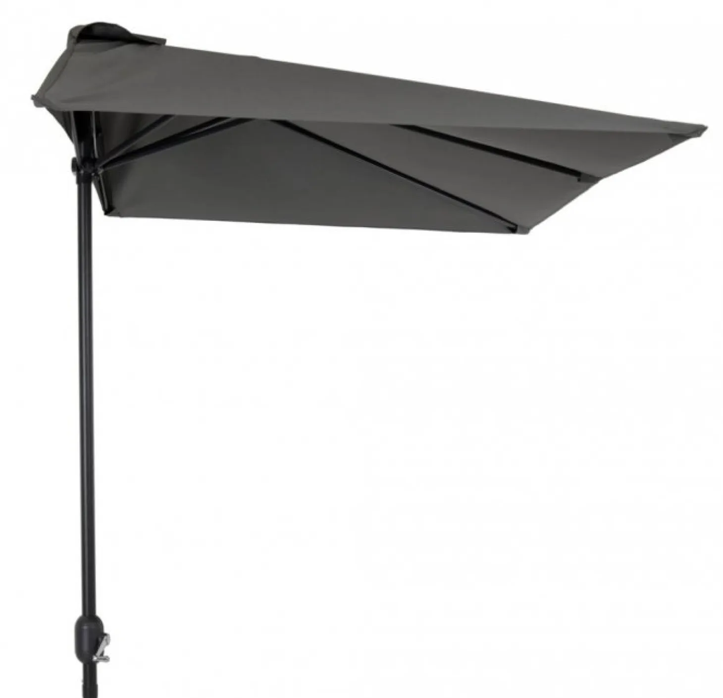 Cambre Parasoll 2,5x1,3 m Antracit/Grå