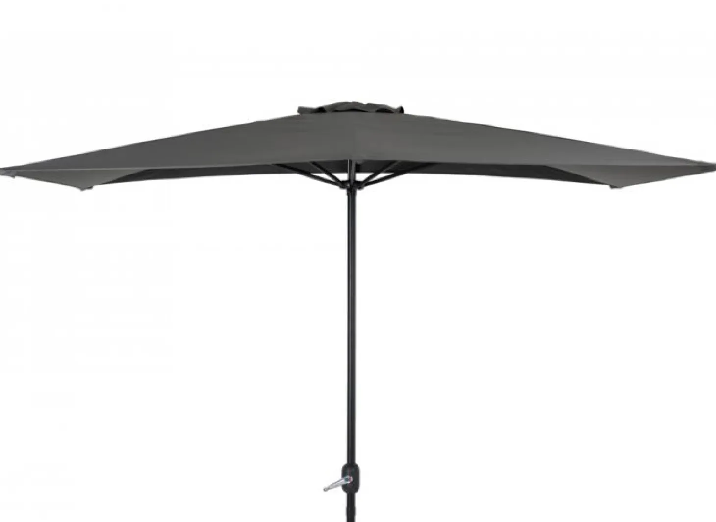 Cambre Parasoll 2,5x1,3 m Antracit/Grå