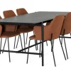 Cane Matbord Svart