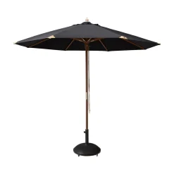Capri Parasoll Ø3m Svart