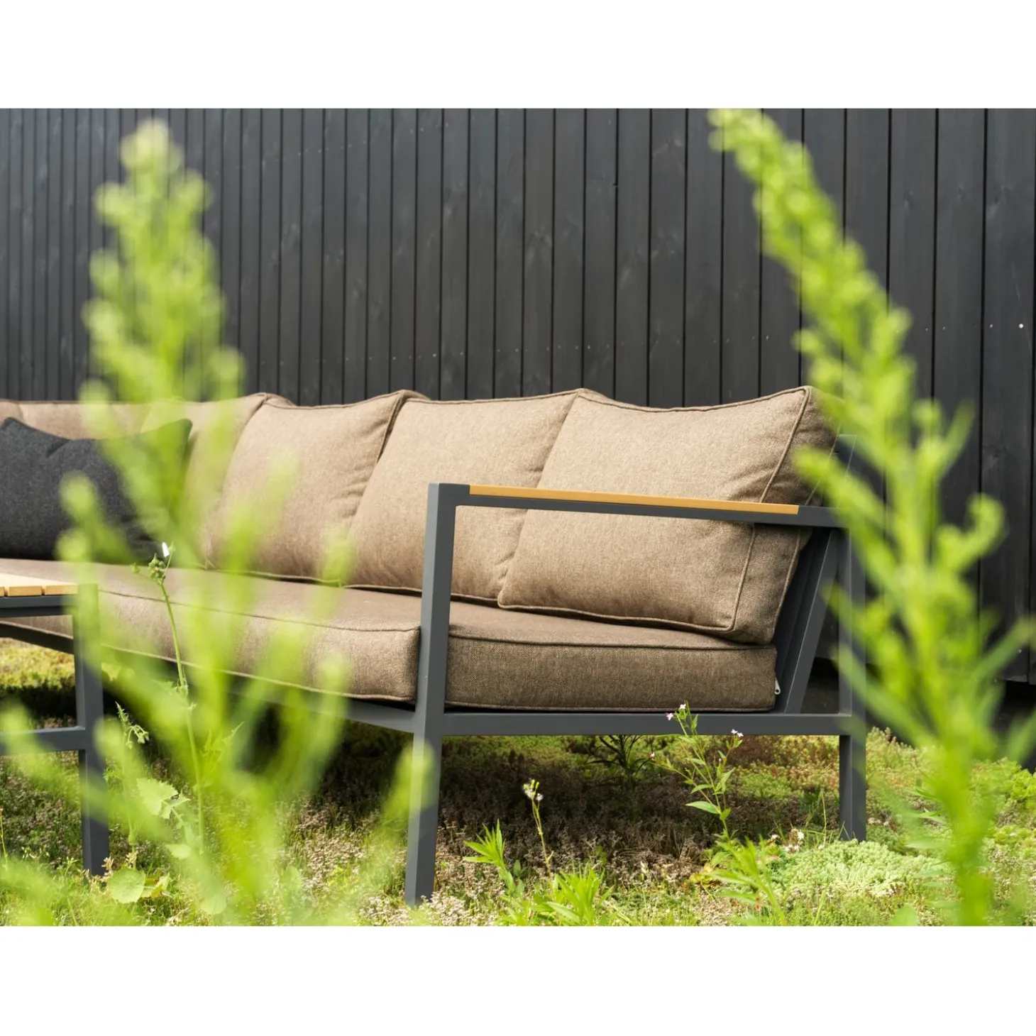 Cap Soffgrupp Antracit/Brun 214x279 cm