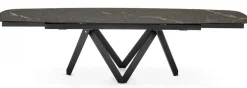 Cartesio Matbord Oval 100x200-296cm Keramik