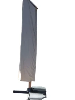 Caserta Frihängande Parasoll Beige/Wood 3m