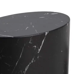Cenon Satsbord 40x33x48 cm Marquina-marmor