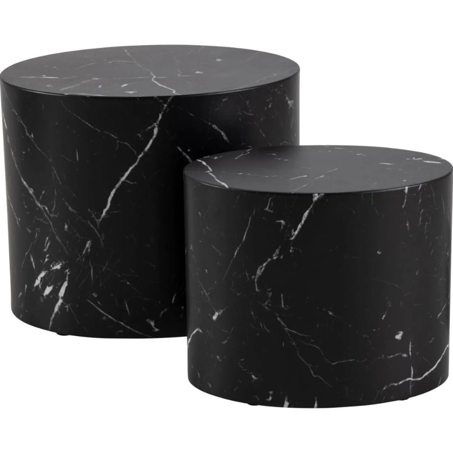 Cenon Satsbord 40x33x48 cm Marquina-marmor