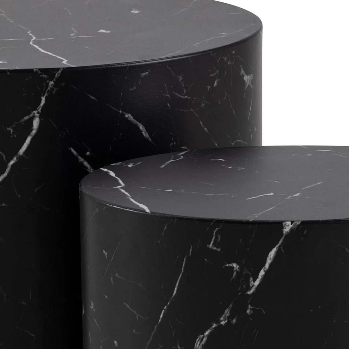 Cenon Satsbord 40x33x48 cm Marquina-marmor