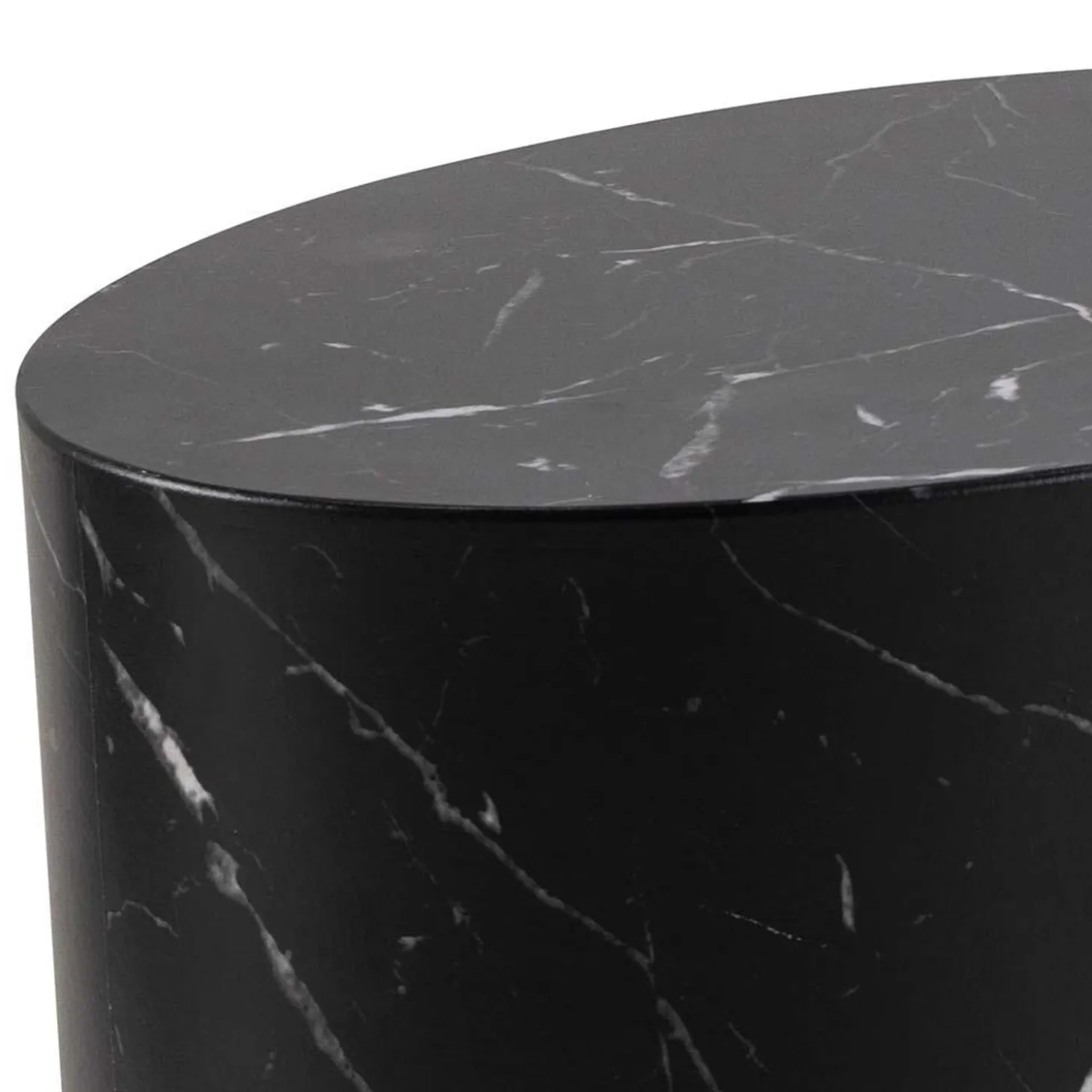 Cenon Satsbord 40x33x48 cm Marquina-marmor