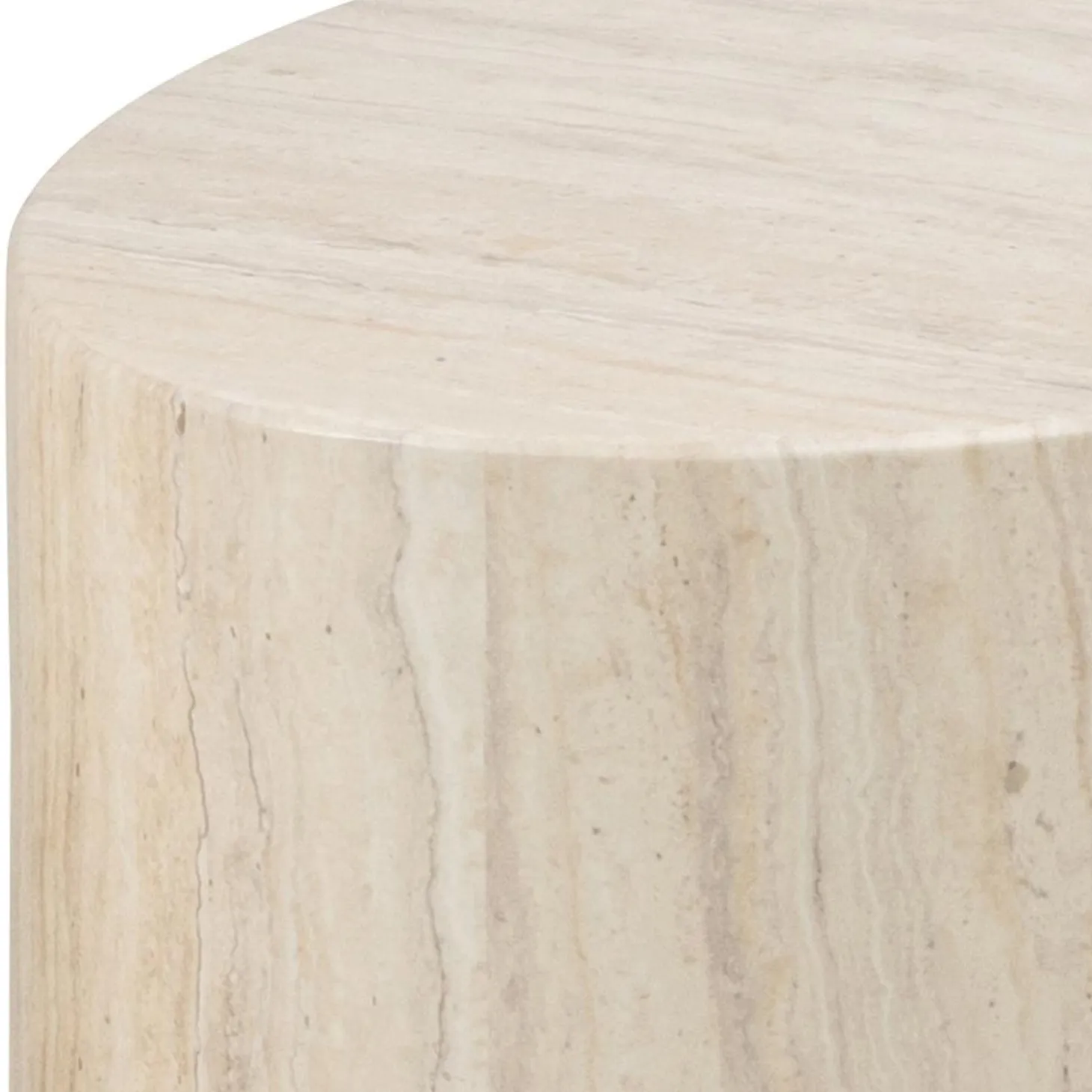Cenon Satsbord 40x33x48 cm Travertin
