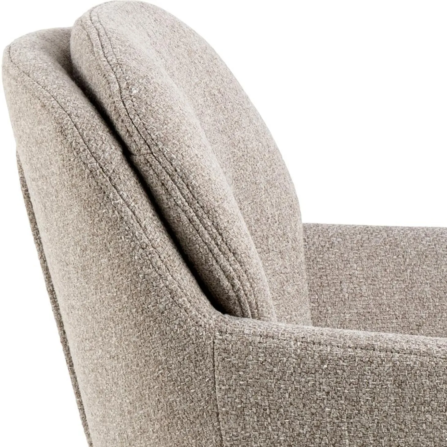 Charlize Karmstol Alea tyg Beige